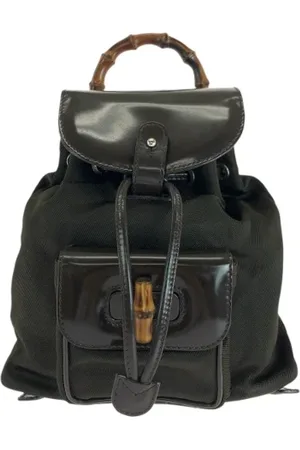 Gucci Pre-owned Backpacks, female, , ONE SIZE, Pre-owned Canvas backpacks