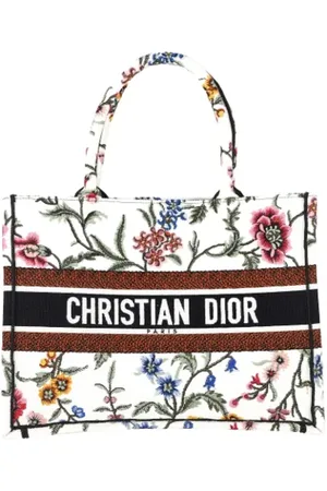Dior Pre-owned Tote Bags, female, , ONE SIZE, Pre-owned Canvas totes