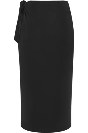 Saint Laurent Midi Skirts, female, , L, Elegant Skirt