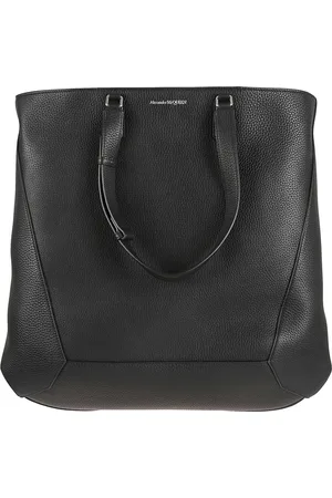 Alexander McQueen Tote Bags, male, , ONE SIZE, Edge Large Tote Bag