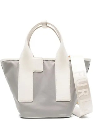 Furla Tote Bags, female, , ONE SIZE, Grey Piuma Tote Bag