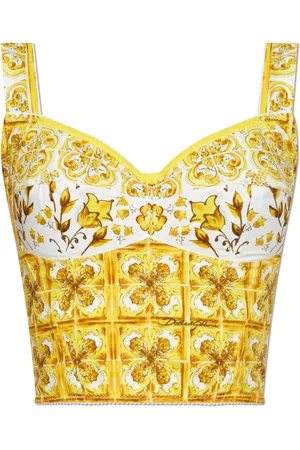 Dolce & Gabbana Sleeveless Tops, female, , S, Top with 