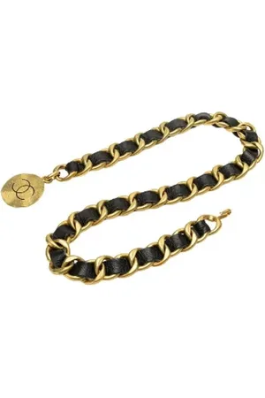 CHANEL Pre-owned Belts, female, , ONE SIZE, Pre-owned Metal belts