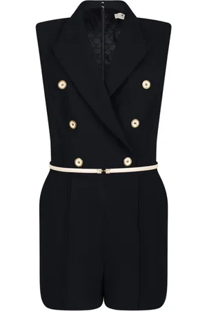 Elisabetta Franchi Playsuits, female, , L, Double Breasted Jumpsuit