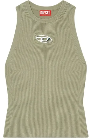 Diesel Sleeveless Tops, female, , S, Viscose Sleeveless Top