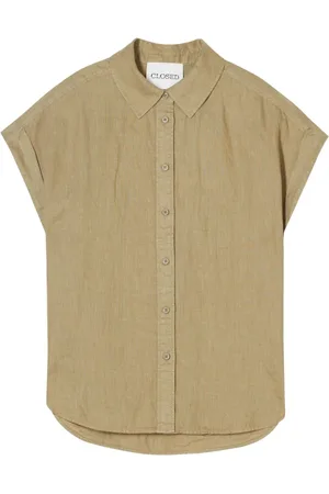 Closed Button-Up Shirt