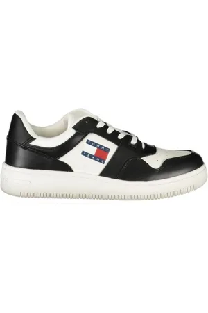 Tommy Hilfiger Sneakers, female, , 4 UK, White Polyester Trainers for Women