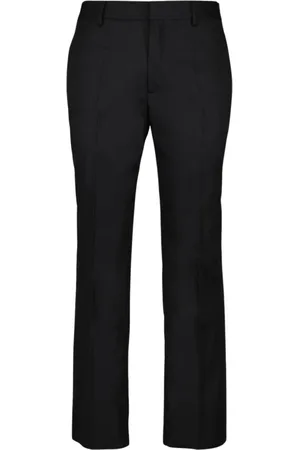 OFF-WHITE Suit Trousers, male, , M, Straight Leg Wool Trousers