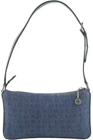 Bvlgari Pre-owned Handbags, female, , ONE SIZE, Pre-owned Denim shoulder-bags
