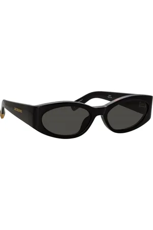 Jacquemus Sunglasses, female, , 55 MM, Oval Style Sunglasses for Women