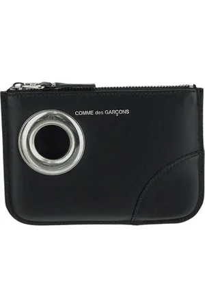Comme des Garçons Leather Logo Purse