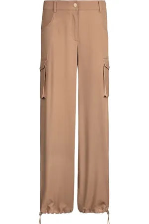 Liu Jo Straight Trousers, female, , XS, Cargo trousers with bamboo stretch fabric
