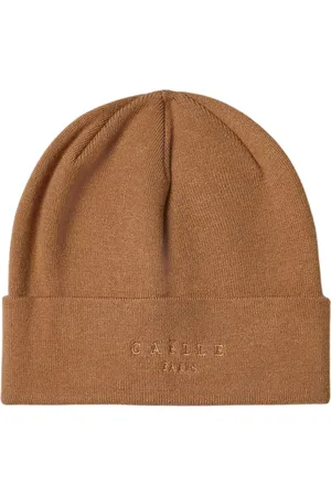 GAËLLE Beanies, female, , ONE SIZE, Knit Beanie with Embroidered Logo
