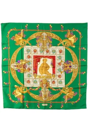 Hermès Pre-owned Scarves, female, , ONE SIZE, Pre-owned Silk scarves