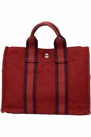 Hermès Pre-owned Tote Bags, female, , ONE SIZE, Pre-owned Canvas handbags