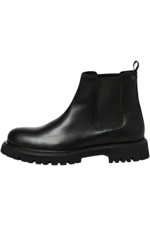 JACK & JONES Leather Chelsea Boot