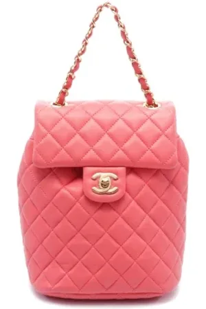 CHANEL Pre-owned Backpacks, female, , ONE SIZE, Pre-owned Leather backpacks