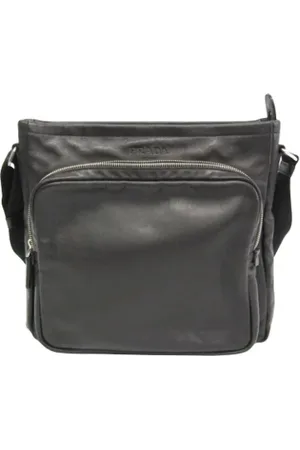 Prada Pre-owned Cross Body Bags, male, , ONE SIZE, Pre-owned Leather prada-bags