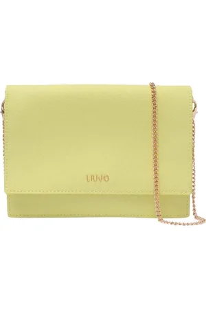 Liu Jo Small Yellow Handbag with Chain Strap
