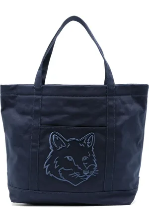 Maison Kitsuné Fox Head Tote Bag