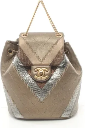 CHANEL Pre-owned Backpacks, female, , ONE SIZE, Pre-owned Leather backpacks