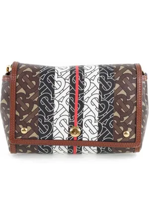Burberry Pre-owned Shoulder Bags, female, , ONE SIZE, Pre-owned Canvas shoulder-bags