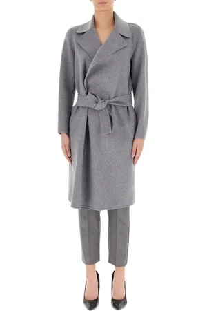iBlues Belted Coats, female, , L, Wool Blend Coat Rancio