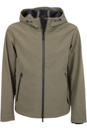 PEOPLE OF SHIBUYA Winter Jackets, male, , 2XL, Short Hooded Puffer Jacket
