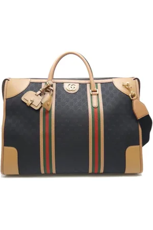 Gucci Pre-owned Weekend Bags, female, , ONE SIZE, Pre-owned Canvas travel-bags
