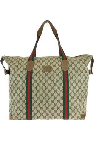 Gucci Pre-owned Weekend Bags, female, , ONE SIZE, Pre-owned Canvas travel-bags