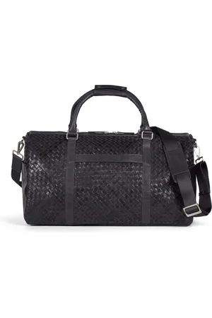 Howard London Weekend Bags, male, , ONE SIZE, Braided Leather Weekend Bag