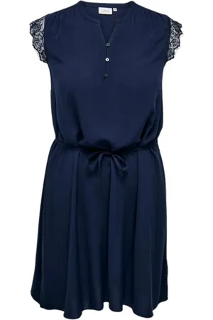 ONLY Short Dresses, female, , 2XL, Lace Knee Dress Night Sky Model