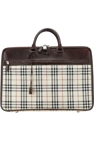 Burberry Pre-owned Handbags, female, , ONE SIZE, Pre-owned Canvas handbags