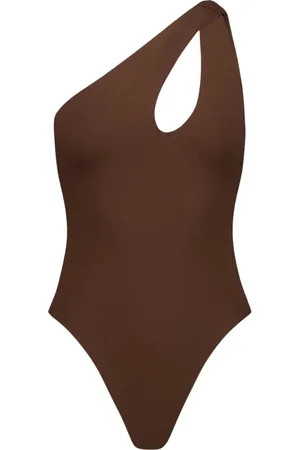 FEDERICA TOSI One-shoulder swimsuit with back cutout