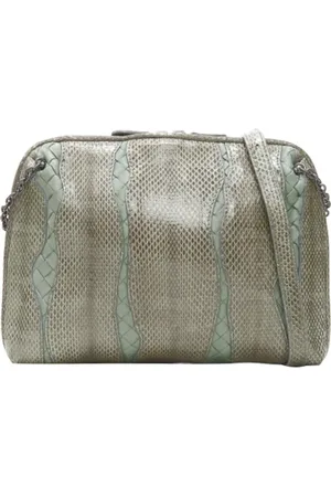 Bottega Veneta Pre-owned Cross Body Bags, female, , ONE SIZE, Pre-owned Leather crossbody-bags