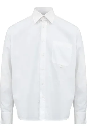 Maison Margiela Casual Shirts, male, , S, Cotton Button-Up Shirt