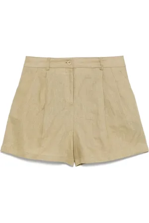 SEMICOUTURE Short Shorts, female, , XL, Box-Pleat Shorts with Pockets