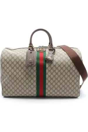 Gucci Pre-owned Weekend Bags, female, , ONE SIZE, Pre-owned Canvas gucci-bags