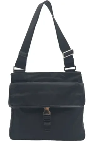 Prada Pre-owned Cross Body Bags, male, , ONE SIZE, Pre-owned Canvas prada-bags