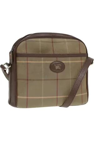 Burberry Pre-owned Cross Body Bags, female, , ONE SIZE, Pre-owned Canvas shoulder-bags