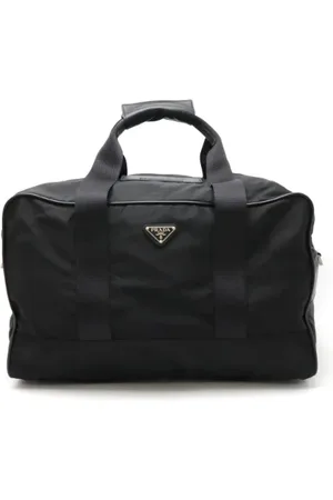 Prada Pre-owned Weekend Bags, male, , ONE SIZE, Pre-owned Canvas prada-bags