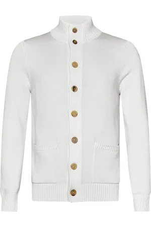 Malo Cardigans, male, , XL, Knit Bomber Jacket