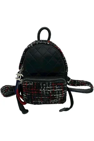 CHANEL Pre-owned Backpacks, female, , ONE SIZE, Pre-owned Canvas backpacks