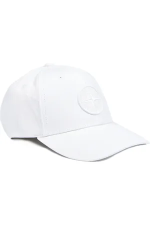 Stone Island Baseball Canvas Logo Patch Hat