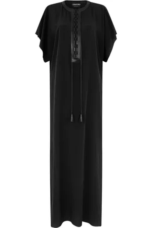 Tom Ford Maxi Dresses, female, , L, Silk Crossover Dress