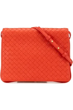 Bottega Veneta Pre-owned Cross Body Bags, female, , ONE SIZE, Pre-owned Leather crossbody-bags