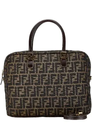 Fendi Pre-owned Handbags, female, , ONE SIZE, Pre-owned Canvas briefcases