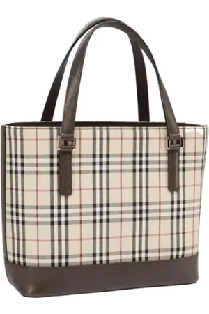 Burberry Pre-owned Handbags, female, , ONE SIZE, Pre-owned Canvas handbags
