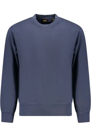 HUGO BOSS Sweatshirts, male, , XL, Embroidered Logo Crew Neck Jumper
