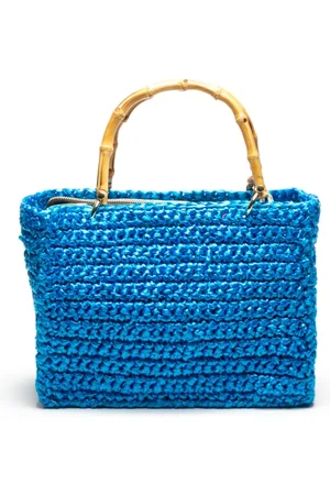 Chica London Handbags, female, , ONE SIZE, Sky Handbag with Bamboo Handles